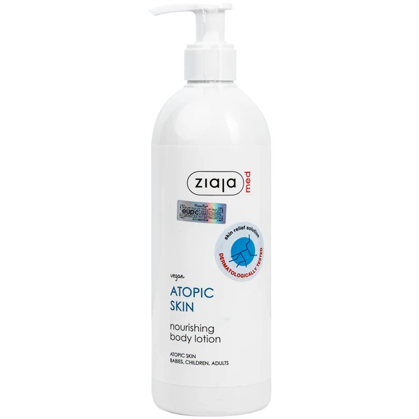 Nhũ tương dưỡng ẩm, làm mềm da Ziaja 1% urê Baniphar 400ml