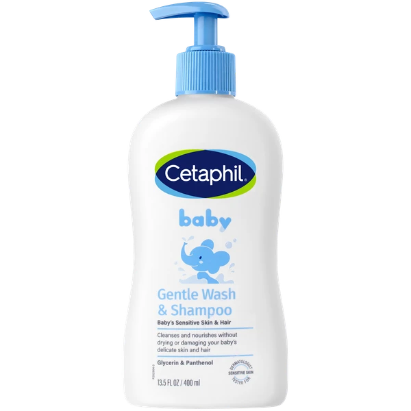 Sữa tắm gội em bé Cetaphil Baby Gentle Wash and Shampoo dịu nhẹ (400ml)