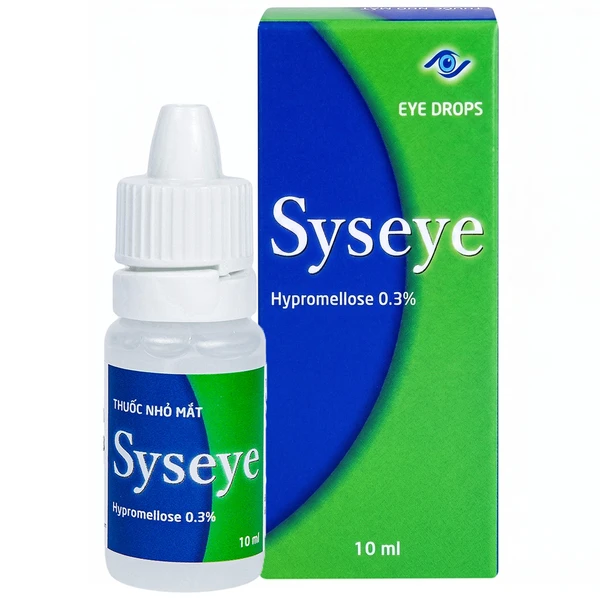 Thuốc nhỏ mắt Syseye Merap điều trị và làm giảm cảm giác khó chịu do khô mắt (10ml)
