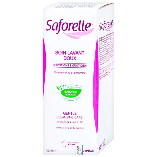 Saforelle Soin Lavant Doux Hygiène Intime et Corporelle 250ml (3401365