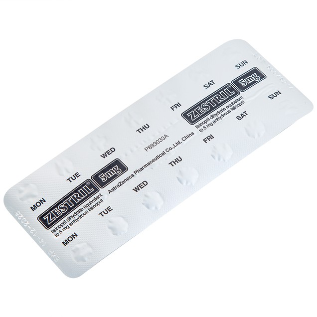 Zestril 5mg deals