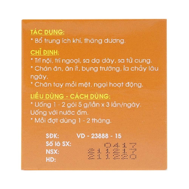 Thuốc Sitar Traphaco trị rối loạn tiêu hóa, chán ăn (5g x 10 gói)