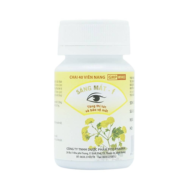 Viên uống Sáng Mắt - F Fito Pharma (Hộp 40 viên)