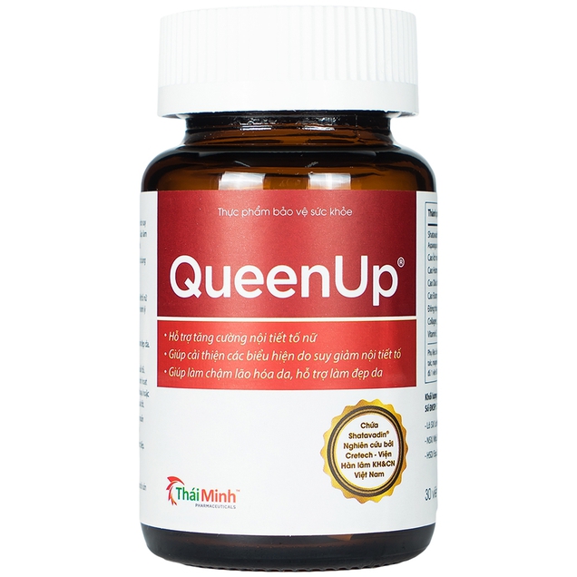 Viên uống Queenup (Hộp 30 viên) | Tăng Cường Nội Tiết Tố Nữ