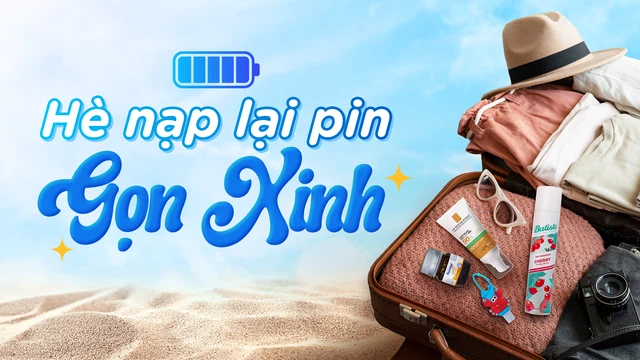 Hè nạp lại pin - Gọn xinh