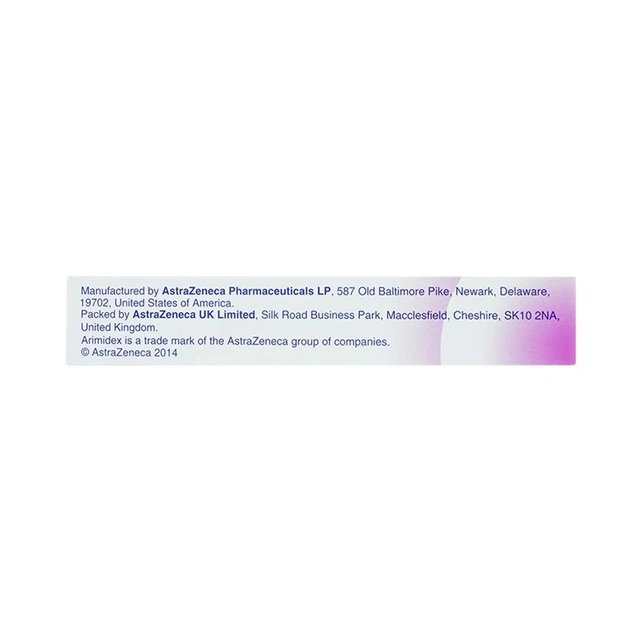 Arimidex 1mg AstraZeneca: Thuốc hỗ trợ điều trị ung thư vú tiến triển
