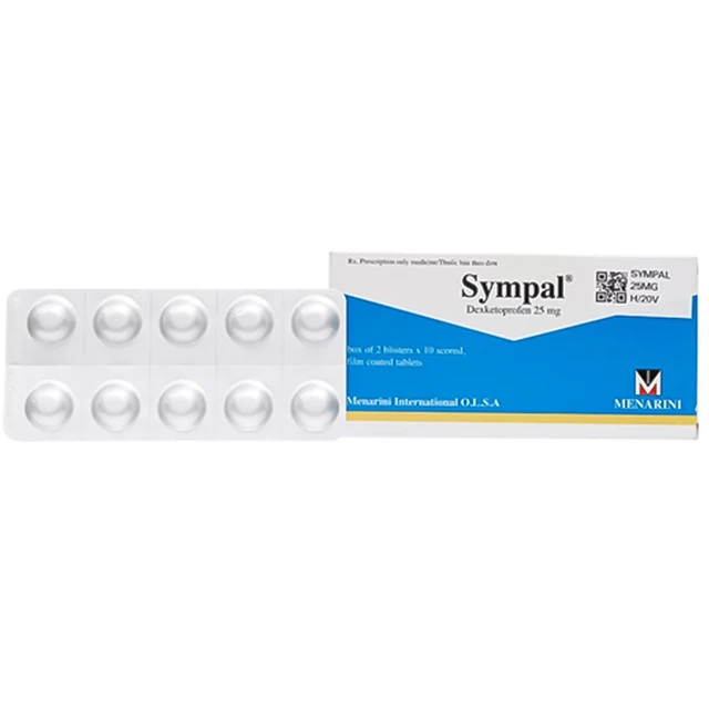 Thuốc Sympal 25Mg gỉảm đau cơ hoặc đau khớp cấp