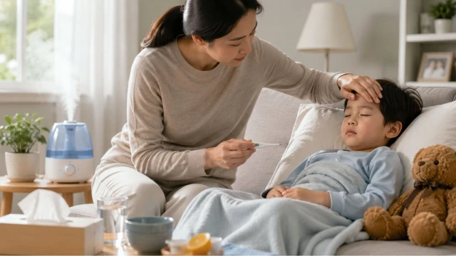Hướng dẫn chăm sóc trẻ bị viêm đường hô hấp đúng cách tại nhà
