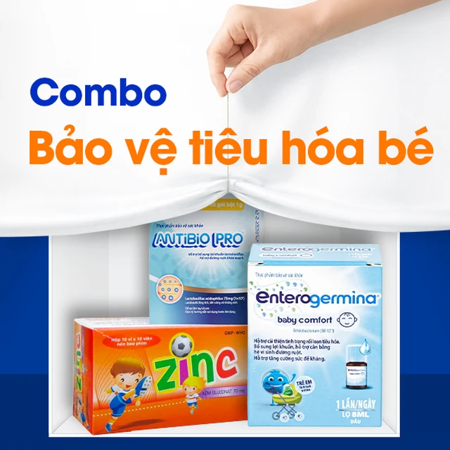 Nhóm sản phẩm chăm sóc tiêu hóa bé