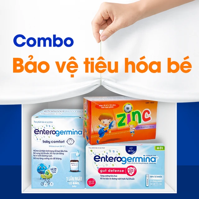 Nhóm sản phẩm chăm sóc tiêu hóa bé