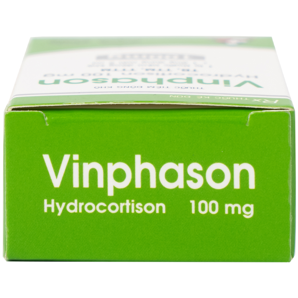 Hình ảnh Thuốc tiêm Vinphason 100mg Vinphaco điều trị lupus ban đỏ hệ thống, hồng ban đa dạng nặng (1 lọ + 1 ống)