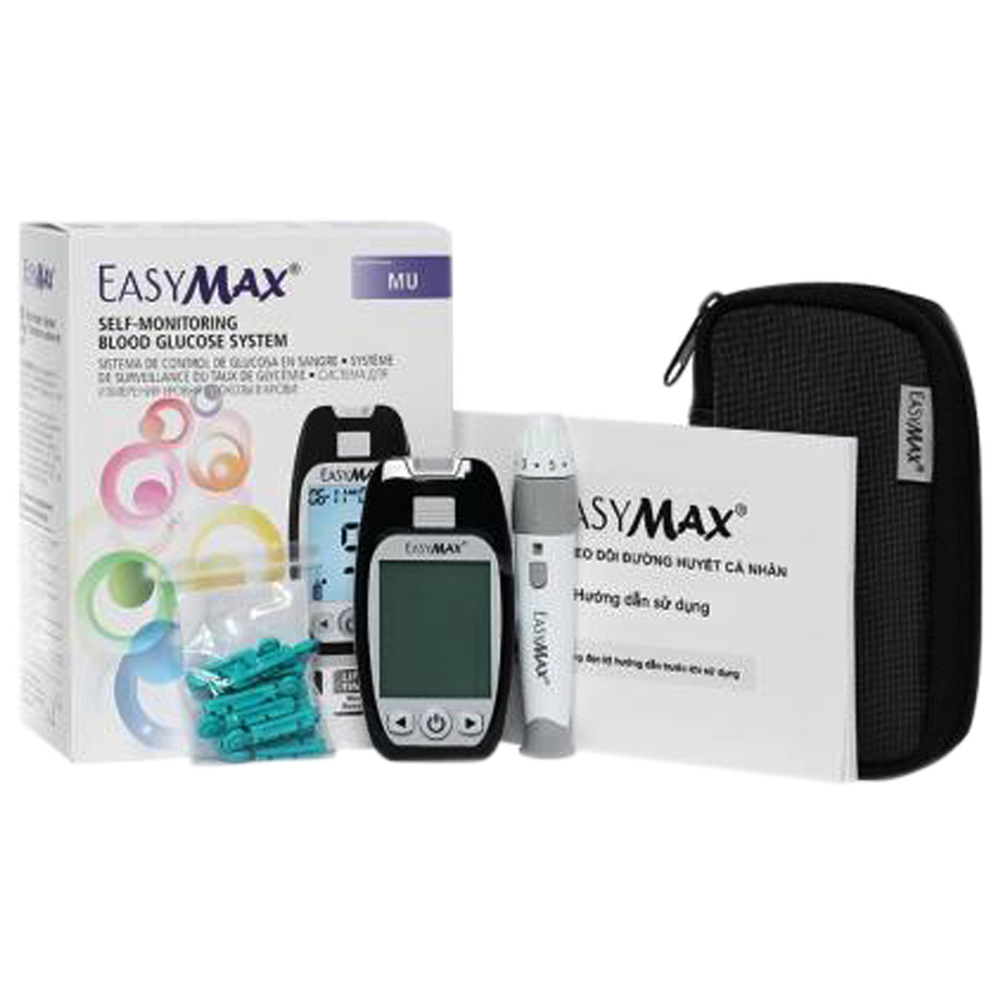 Hình ảnh Combo đo đường huyết Easy Max cho kết quả nồng độ glucose trong máu nhanh, chính xác