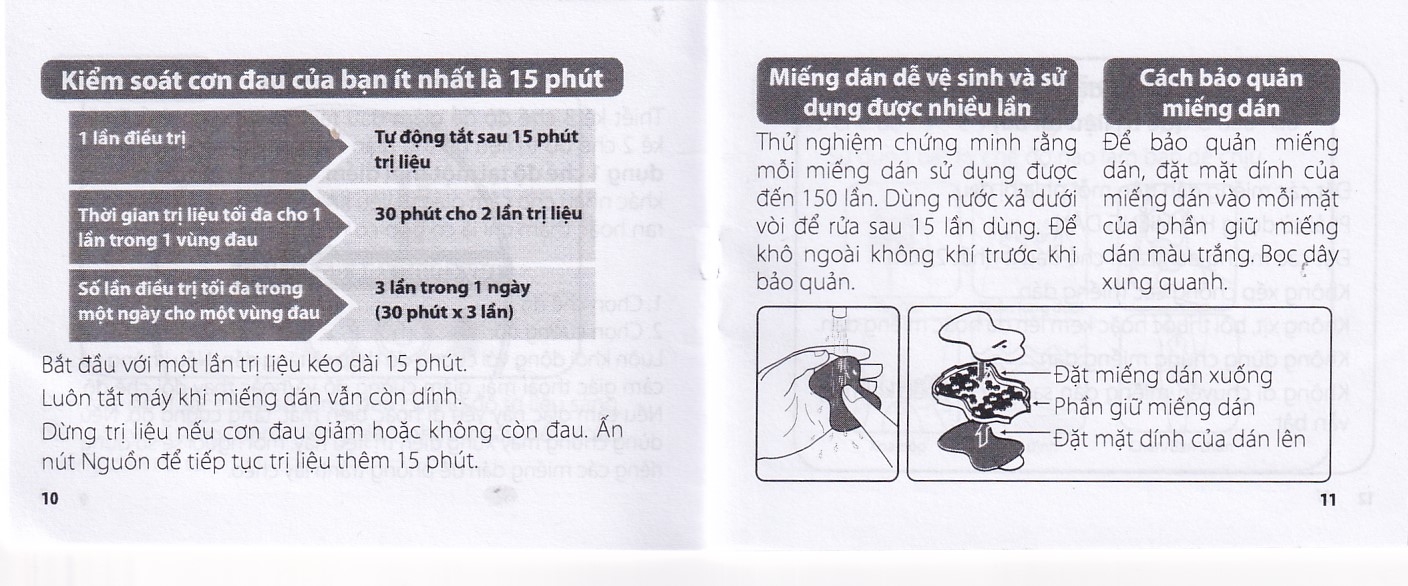 Hình ảnh Máy xung điện trị liệu Omron HV-F013 giảm đau cơ và khớp 