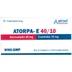 Thuốc Atorpa-E 40/10 Apimed phòng ngừa bệnh tim mạch và tăng ...