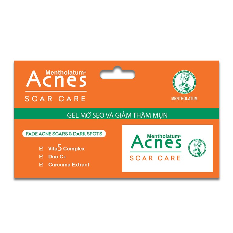 Gel mờ sẹo và giảm thâm mụn Acnes Scar Care Rohto (12g)