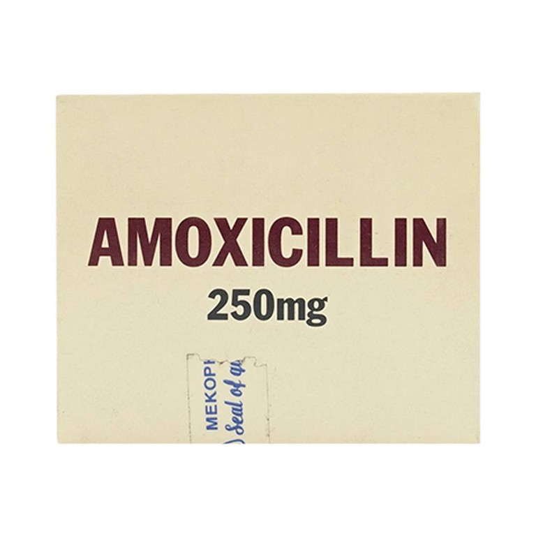 Thuốc Amoxicillin 250mg Mekophar điều trị nhiễm khuẩn (10 vỉ x 10 viên)