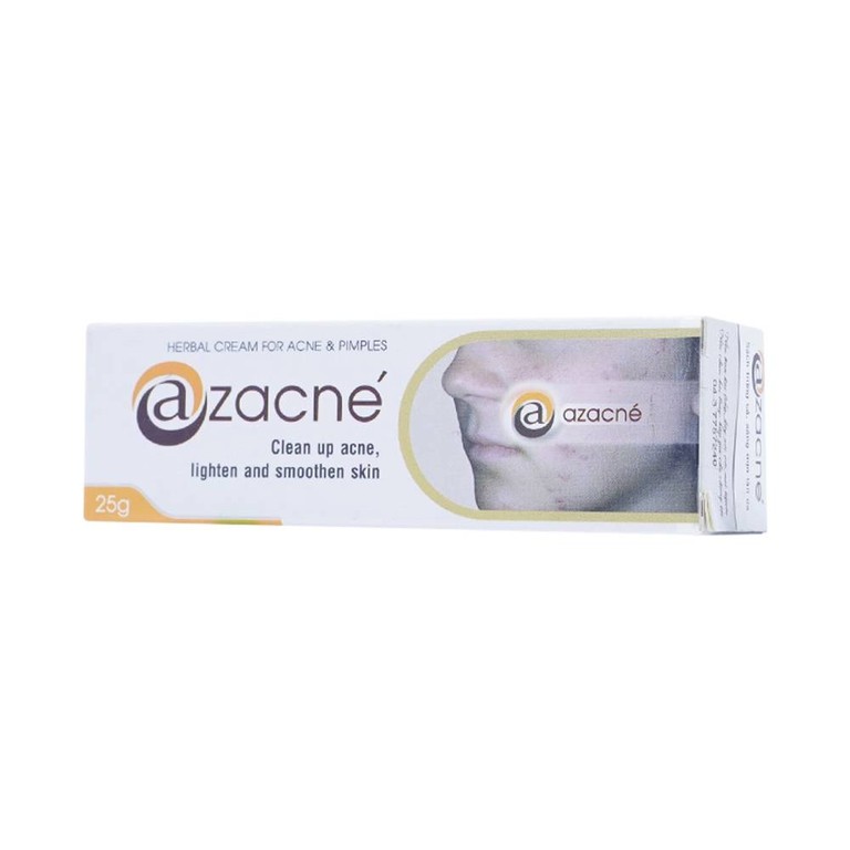 Kem thảo dược ngừa mụn Azacné Spaphar dưỡng ẩm, giảm thâm, nám (25g)