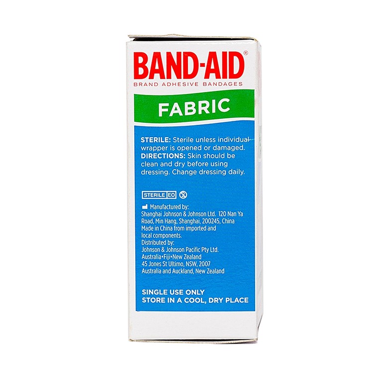 Băng cá nhân Johnson's Band-Aid ngừa nhiễm trùng, giúp vết thương mau lành (50 miếng) 