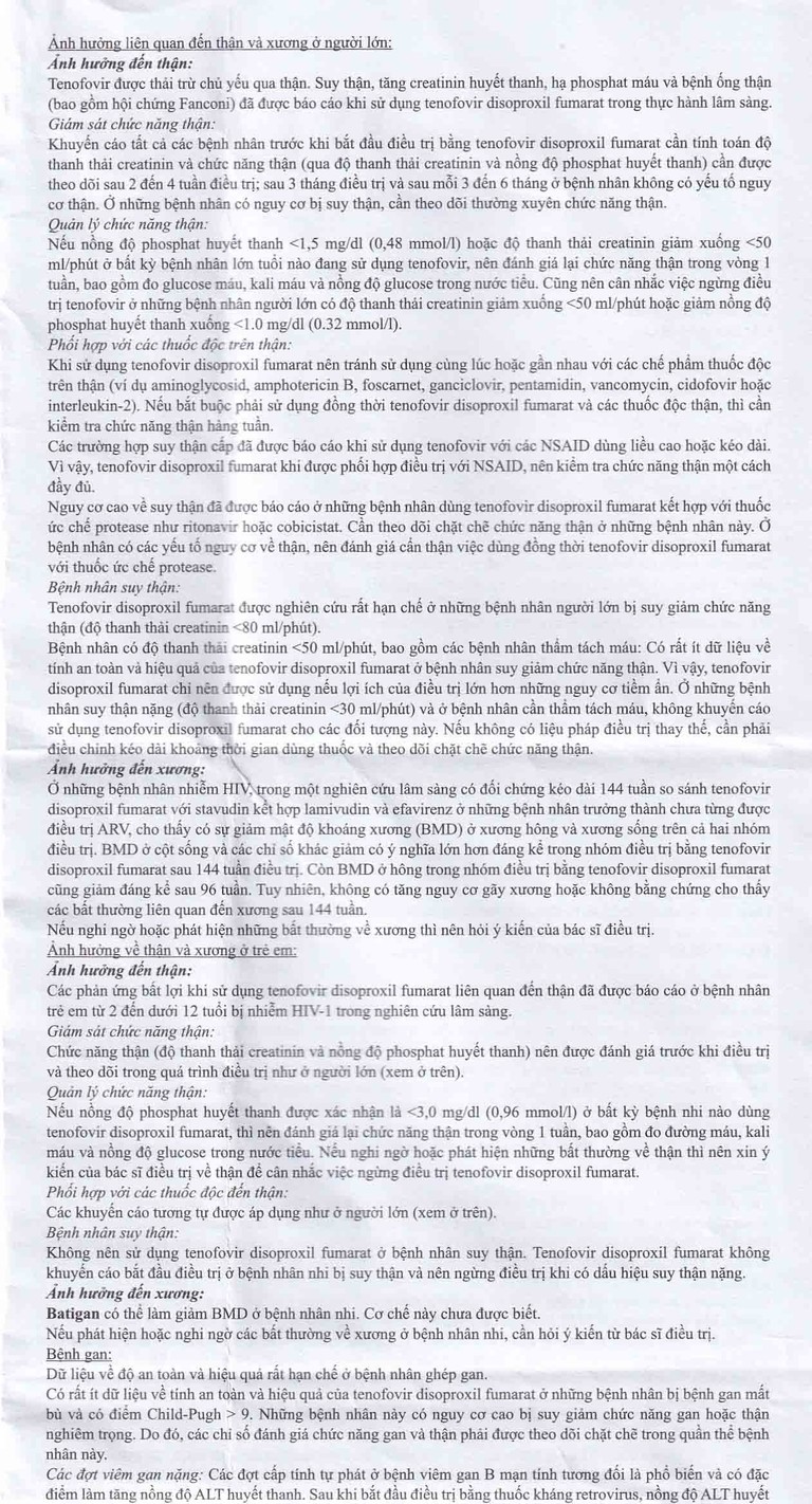 Thuốc Batigan 300mg Phương Đông hỗ trợ điều trị nhiễm HIV-1, viêm gan B mạn tính (3 vỉ x 10 viên)