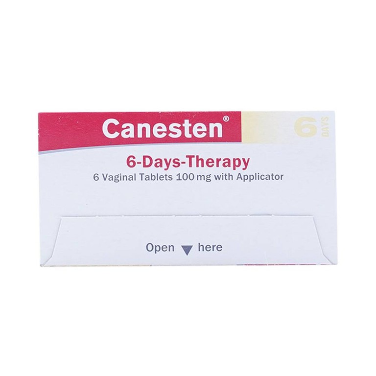 Viên đặt âm đạo Canesten 6-Days-Therapy 100mg điều trị viêm âm đạo 