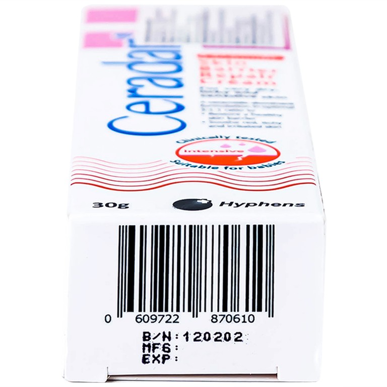 Kem dưỡng ẩm Ceradan Ceramide Skin Barrier Repair Cream dành da khô, da kích ứng (30g)