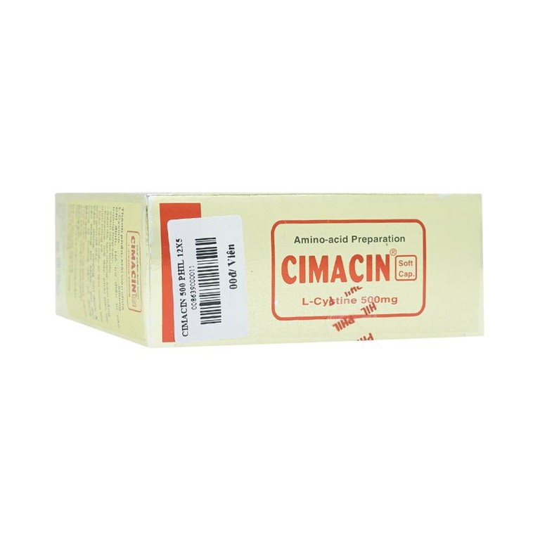 Thuốc Cimacin Phil hỗ trợ điều trị viêm da, sạm da (12 vỉ x 5 viên)