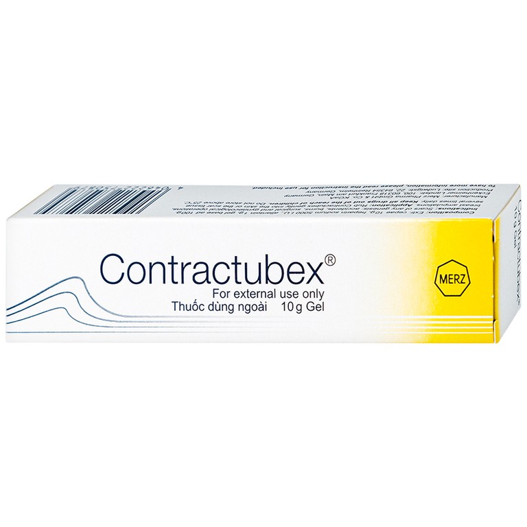 Gel Contractubex Merz điều trị sẹo lồi, sẹo phì đại (10g)