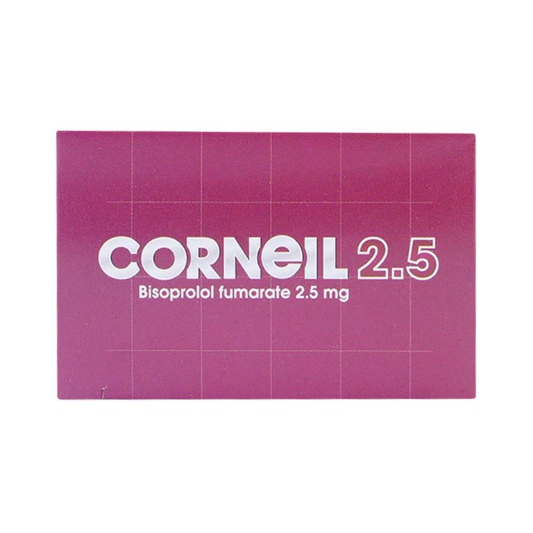 Thuốc Corneil Đạt Vi Phú điều trị tăng huyết áp, đau thắt ngực (6 vỉ x 10 viên)