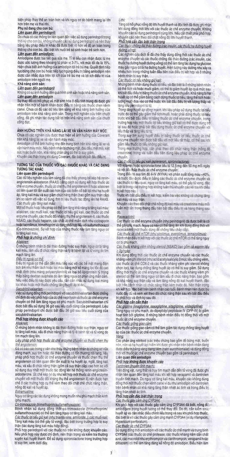 Thuốc Coveram 10mg/10mg Servier điều trị tăng huyết áp (30 viên)