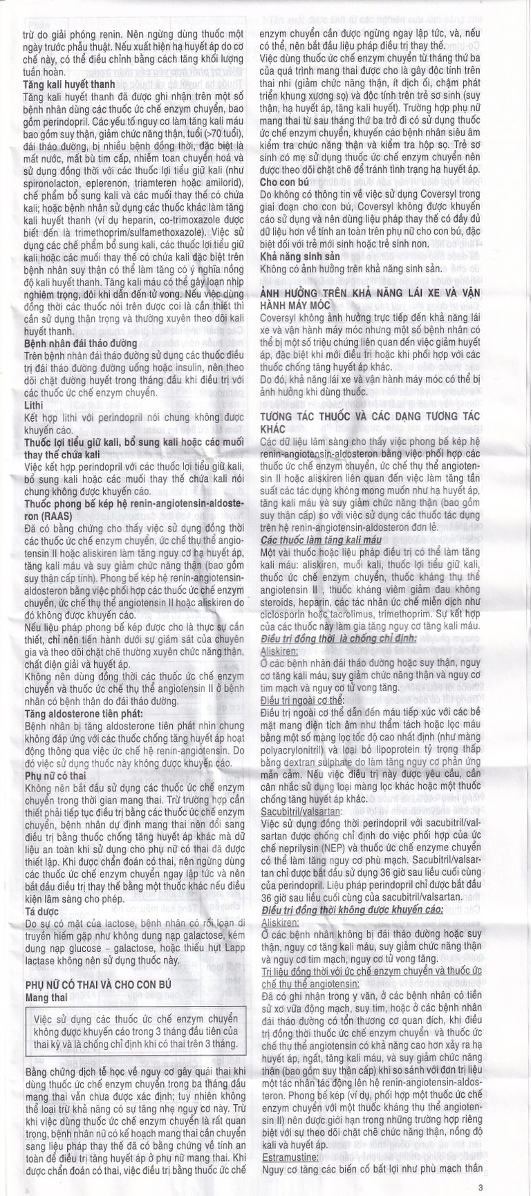 Thuốc Coversyl 5mg Servier điều trị tăng huyết áp (30 viên)