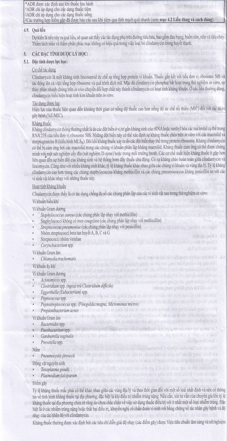 Thuốc Dalacin C 300mg Pfizer điều trị nhiễm khuẩn (2 vỉ x 8 viên)