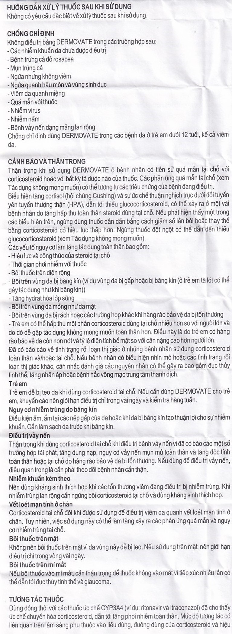 Kem bôi ngoài da Dermovate Cream GSK điều trị vẩy nến, viêm da, lichen phẳng (15g)