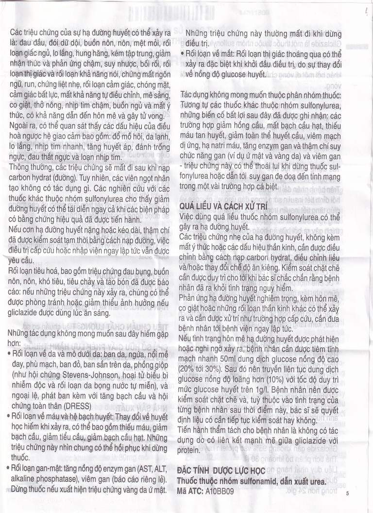 Thuốc Diamicron MR Servier điều trị tiểu đường típ 2 (2 vỉ x 30 viên)