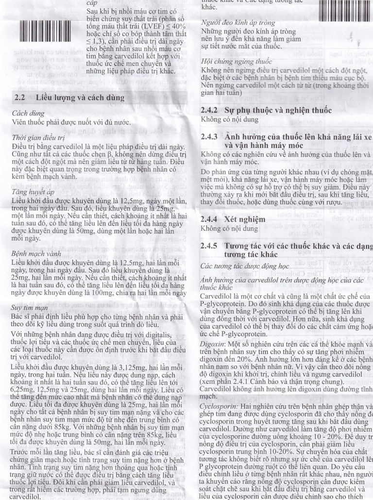 Thuốc Dilatrend Roche điều trị tăng huyết áp, bệnh mạch vành, suy tim mạn, suy thất trái (3 vỉ x 10 viên)