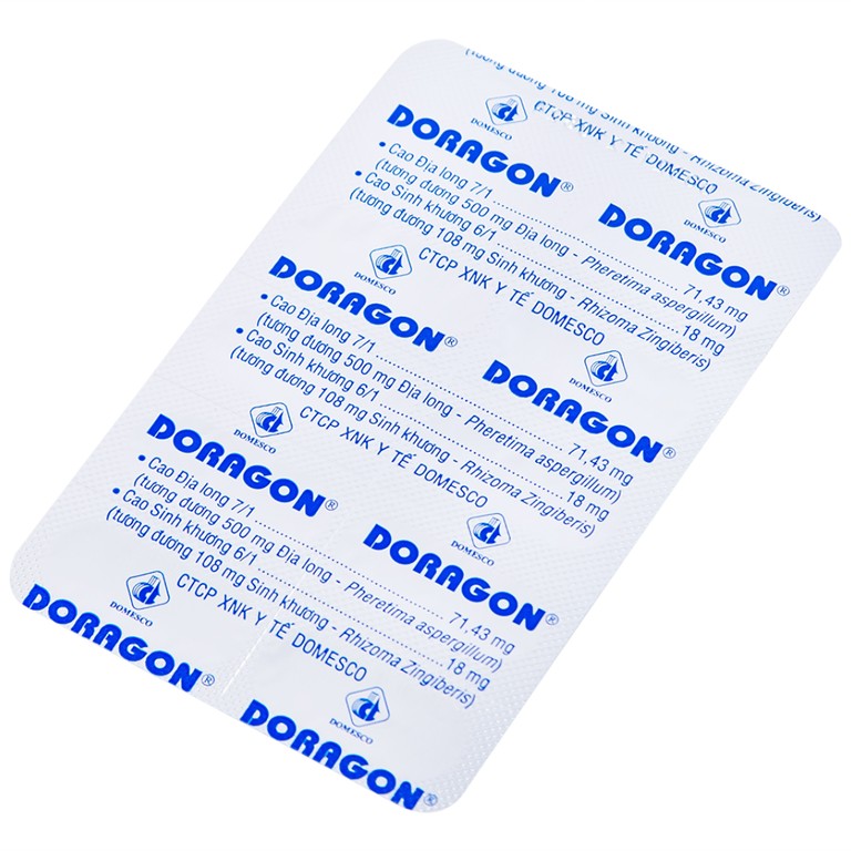 Thuốc Doragon Domesco hỗ trợ hạ men gan (10 vỉ x 10 viên)