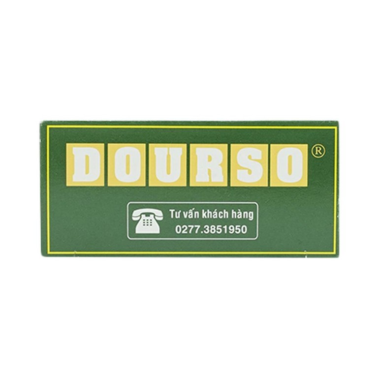 Thuốc Dourso 200mg Domesco điều trị sỏi túi mật cholesterol (3 vỉ x 10 viên)