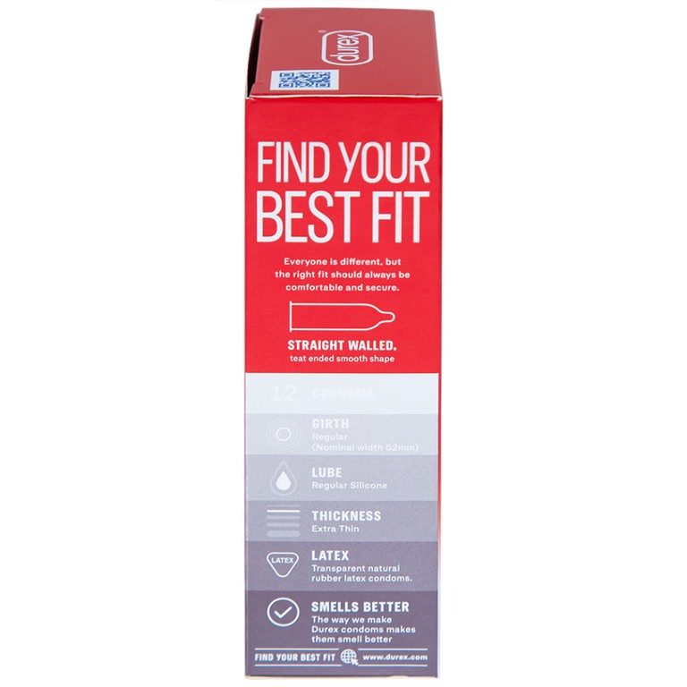 Bao cao su Durex Fetherlite Ultima siêu mỏng dùng tránh thai và các bệnh lây nhiễm (12 cái)