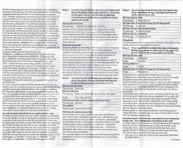 Thuốc Galvus Met 50mg/1000mg Novartis hỗ trợ điều trị đái tháo đường típ 2 (6 vỉ x 10 viên)