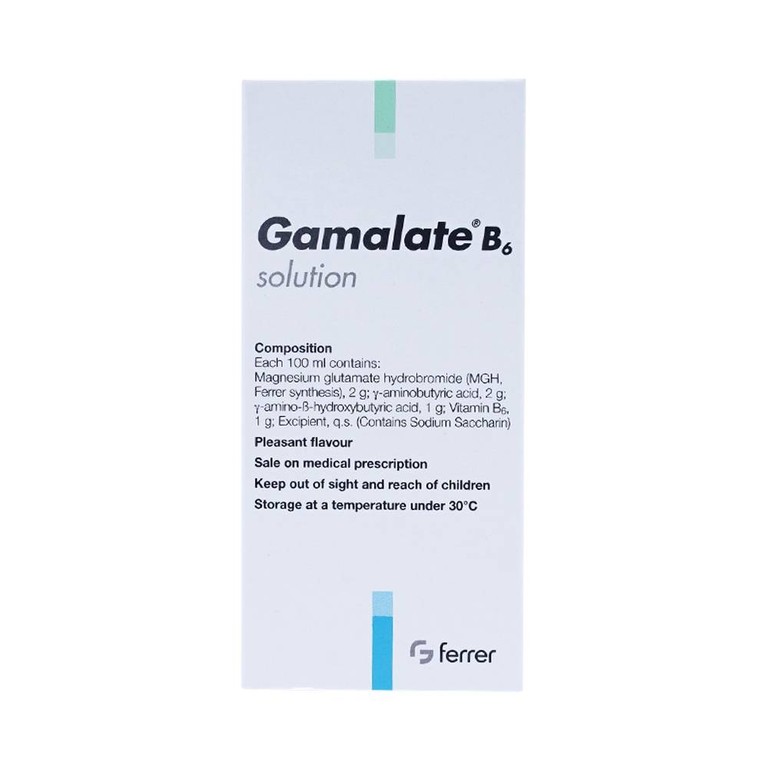 Dung dịch Gamalate B6 điều trị suy nhược thần kinh (80ml)