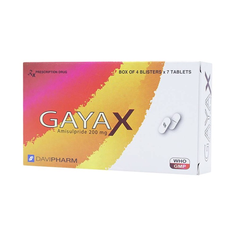 Thuốc GayaX Davipharm điều trị tâm thần phân liệt (4 vỉ x 7 viên)