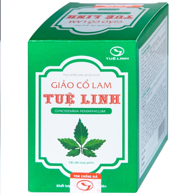 Viên uống Giảo Cổ Lam Tuệ Linh hỗ trợ chuyển hóa đường, giảm nguy cơ đường huyết cao (100 viên)