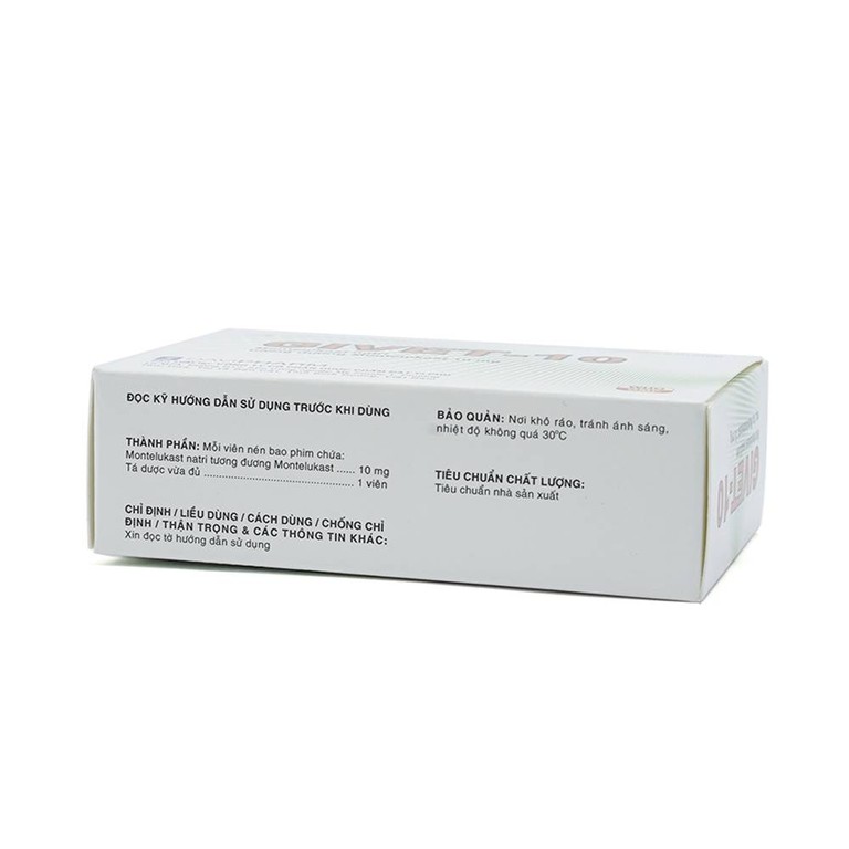 Thuốc Givet-10 Davipharm phòng và điều trị viêm phế quản mạn tính (4 vỉ x 7 viên)