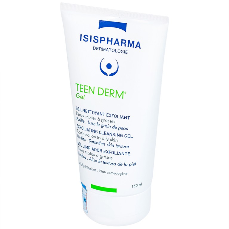 Gel rửa mặt Isis Teen Derm giảm nhờn và ngăn ngừa mụn (150ml)