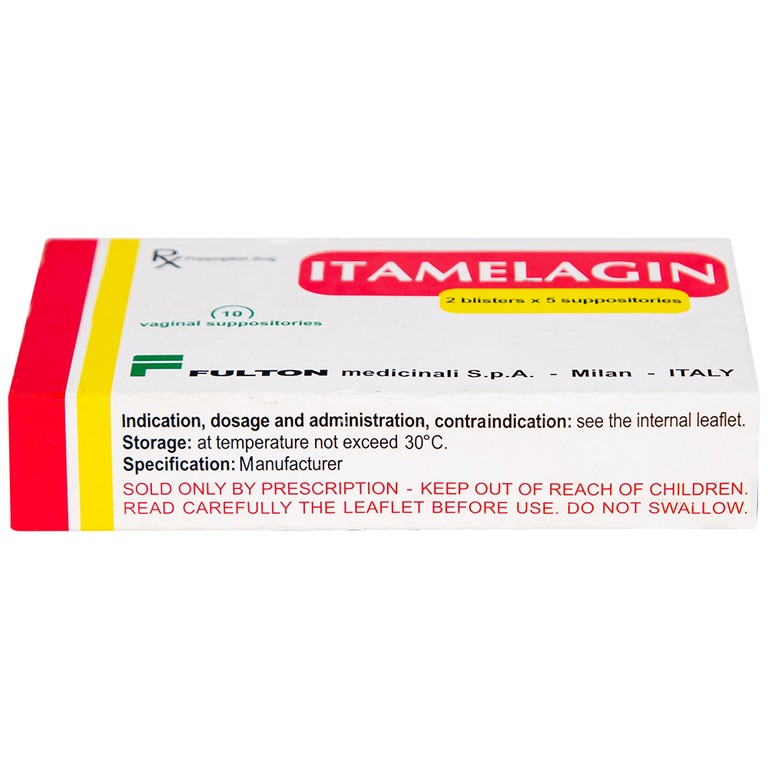 Thuốc Itamelagin 500mg điều trị nhiễm nấm candida âm đạo (10 viên)