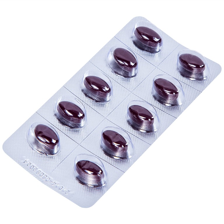 Viên nang mềm Logpatat Phil Inter hỗ trợ điều trị bệnh lý về mắt, cận thị, quáng gà (6 vỉ x 10 viên)