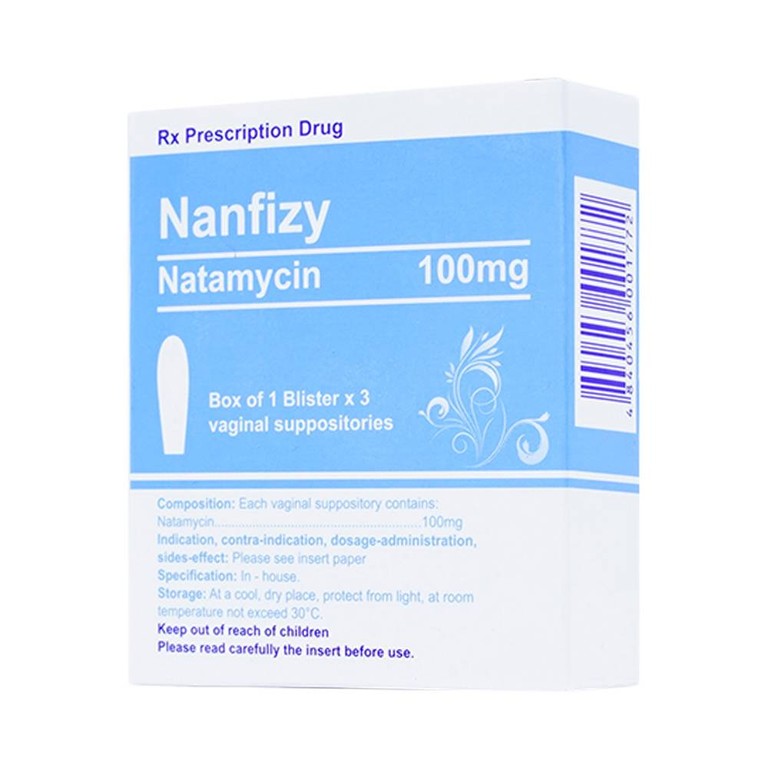 Thuốc Nanfizy Farmaprim điều trị nấm âm đạo (1 vỉ x 3 viên)