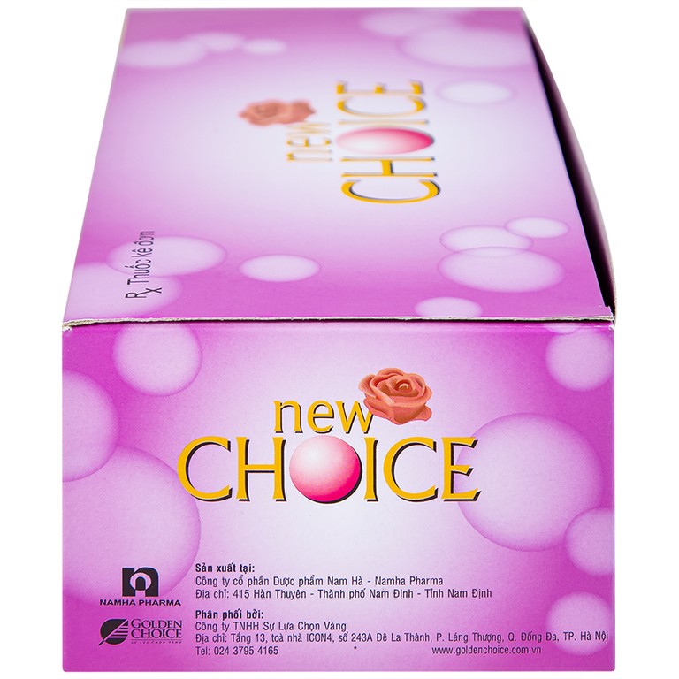 Thuốc Newchoice Nam Hà dùng để tránh thai (25 vỉ x 28 viên)