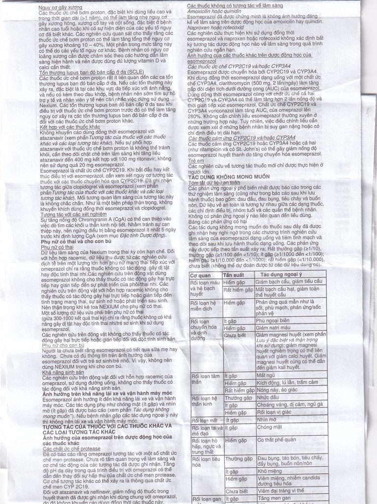 Bột pha tiêm Nexium 40mg AstraZeneca điều trị kháng tiết dịch vị, trào ngược dạ dày - thực quản (1 lọ)