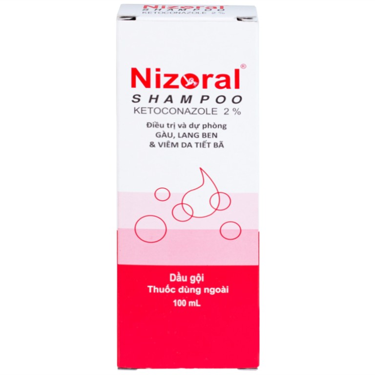 Dầu gội đầu Nizoral Shampoo Janssen điều trị và dự phòng gàu, lang ben và viêm da tiết bã (100ml)