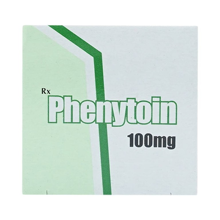 Viên nén Phenytoin 100mg Danapha điều trị động kinh cơn lớn, động kinh cục bộ (100 viên)